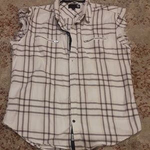 G by Guess Short Sleeve Flannel